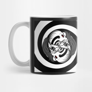 Extended Spiral Skull Mug